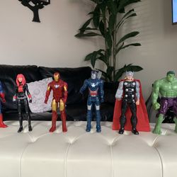 Marvel Titan Heron Action Figures 12"