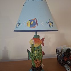 Cool Ocean Fish Lamp