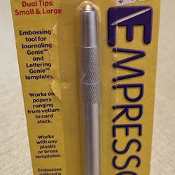 EK Success Empressor Chatterbox Rolling Ball Embossing Tool - Dual Tip