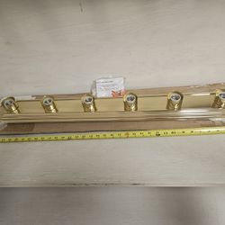 New Polished Brass 36 in Vanity Light
