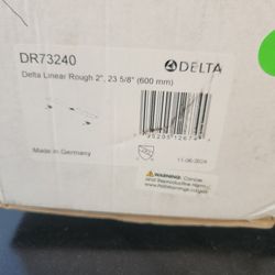 Delta Linear Rough Crome 