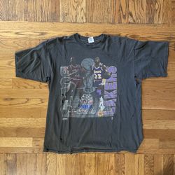 Vintage Lakers vs Bulls 1991 Finals Tee XL