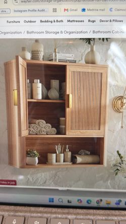 Bathroom storage cabinet