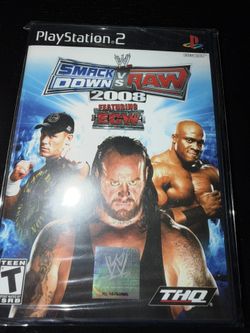 Brand New/ Sealed Smack Down Vs Raw 2008 