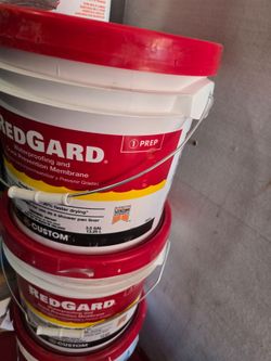 Redgard Waterproof membrane tilework