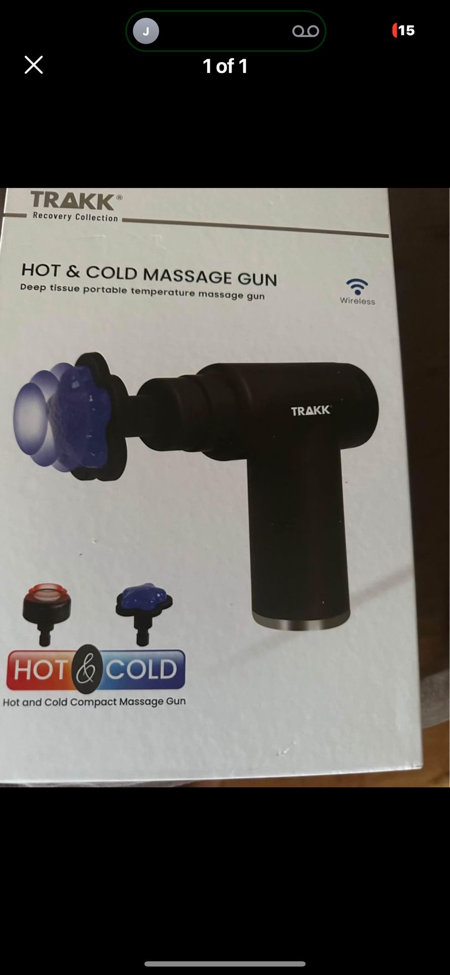 Massage Gun New In Box Only $35 Hit And Cold 