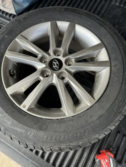 Hyundai Sonata New Rim And Tire