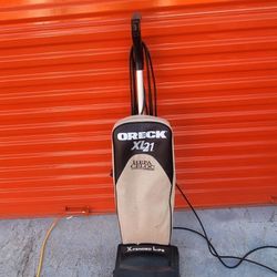 oreck extended xl vaccum  work
