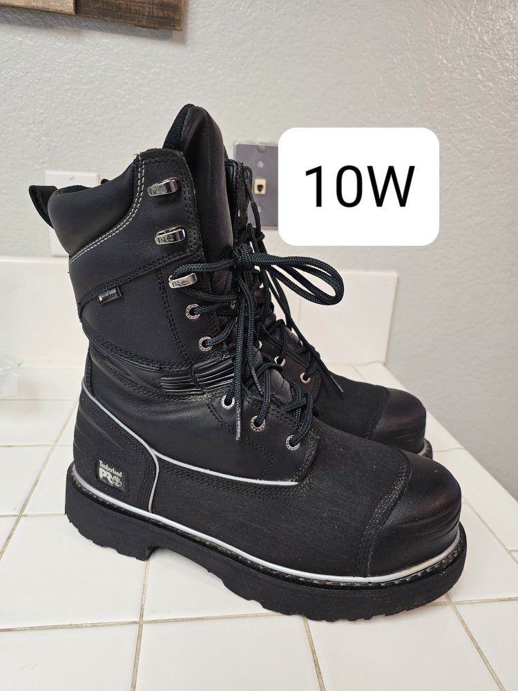 Timberlands Pro Safety Toe Work Boots Size 10