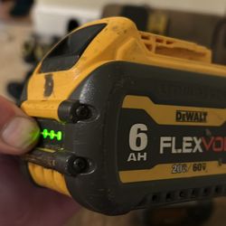 Dewalt Flex-volt 20v-60v 6ah