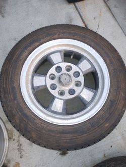 Vw 4 lug Riviera spare wheel 4x130 lug pattern $60