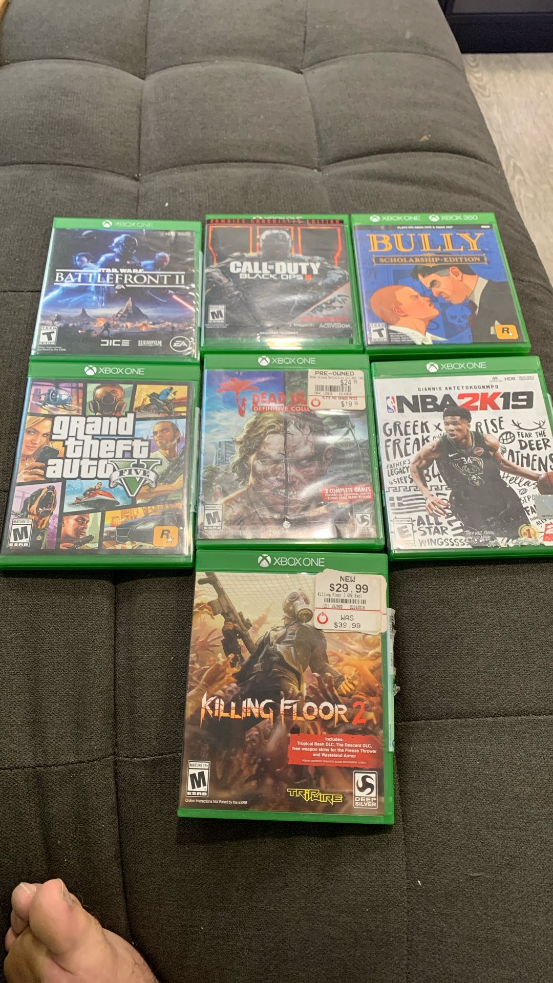 Xbox One Games Great Condition Tested