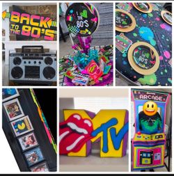 Large Scale 80's Party Lot