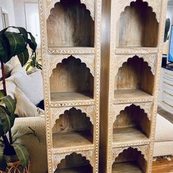 World Market Boho Bookcases
