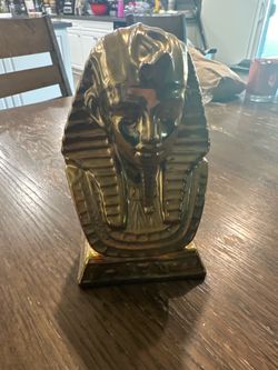 Gold Pharaoh Bust