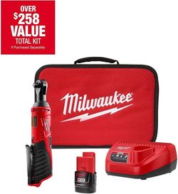 3 Milwaukee, 3/8 ratchet kit