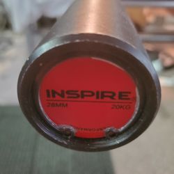 Inspire Cerakote Barbell 2in 7ft 45 Lbs 