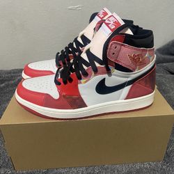 Jordan 1 Spider Man