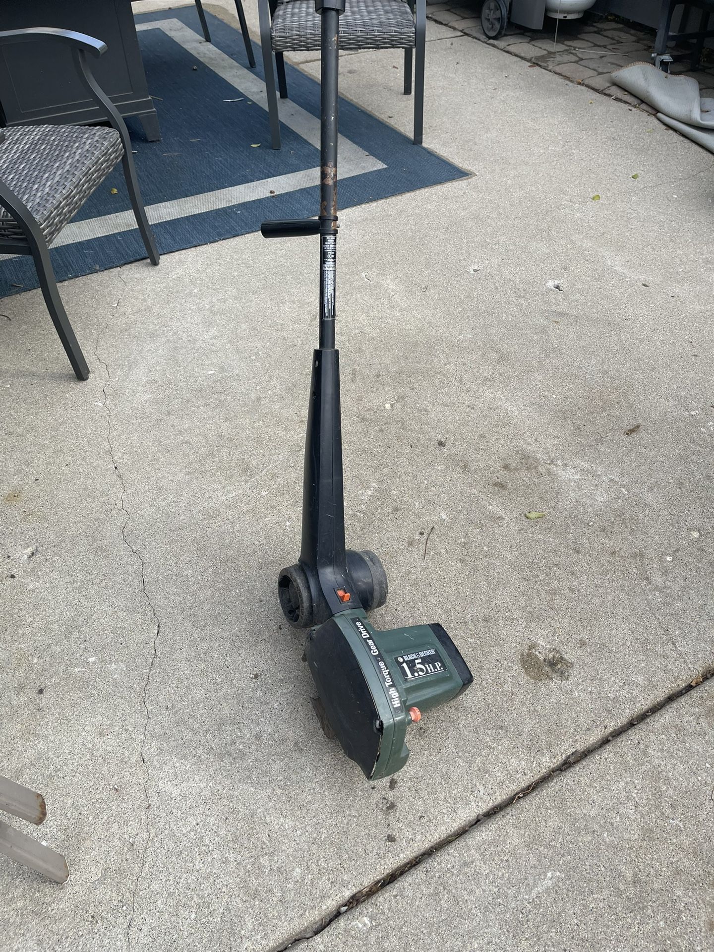 Black And Decker High Torque Gear Drive Edger