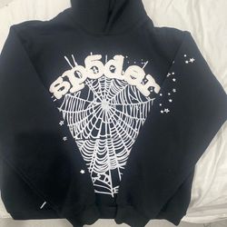 og web black spider hoodie
