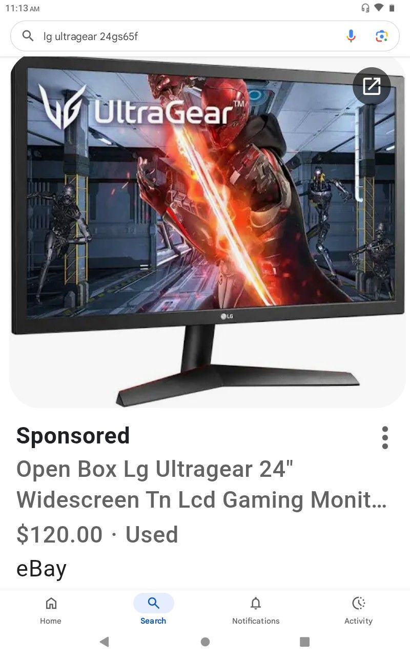 LG Gaming Monitor 