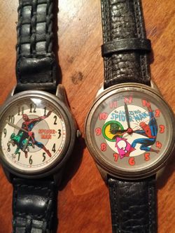 Spider Man Limited Edition Watches 1&2