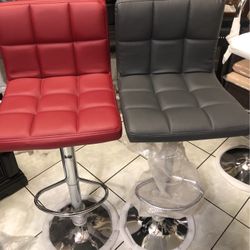 New Gray And Burgundy Vanity Stools  All Colors   79.00 EACH 