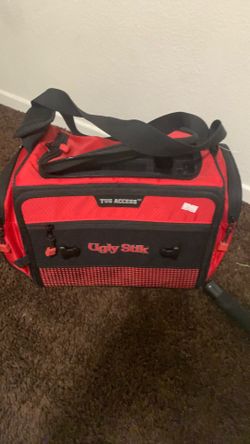 Fisher pole with bag
