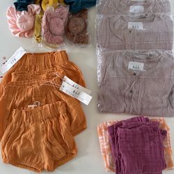 New Beachwood Baby Linen Gauze Boho Bohemian Clothing Lot