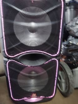 "Phoenix" Bluetooth Color:(Black) Model#1202  Size 2"  X   8'  Tall  by  1"  X   3'  wide
