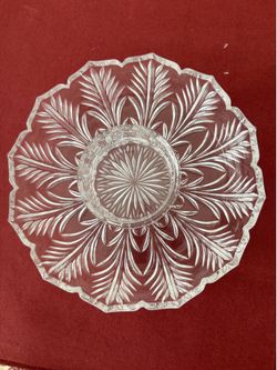 Crystal Glass serving dish/bowls