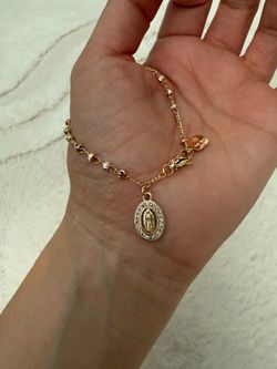 18k gold filled bracelet