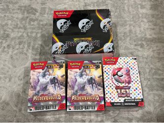 Pokémon booster box & bundle sealed