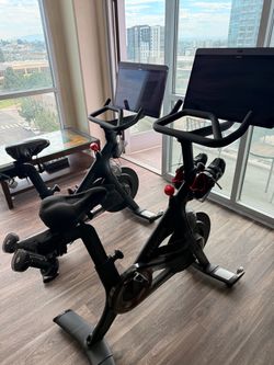 Like New 2 Peloton Indoor Exercise Bike