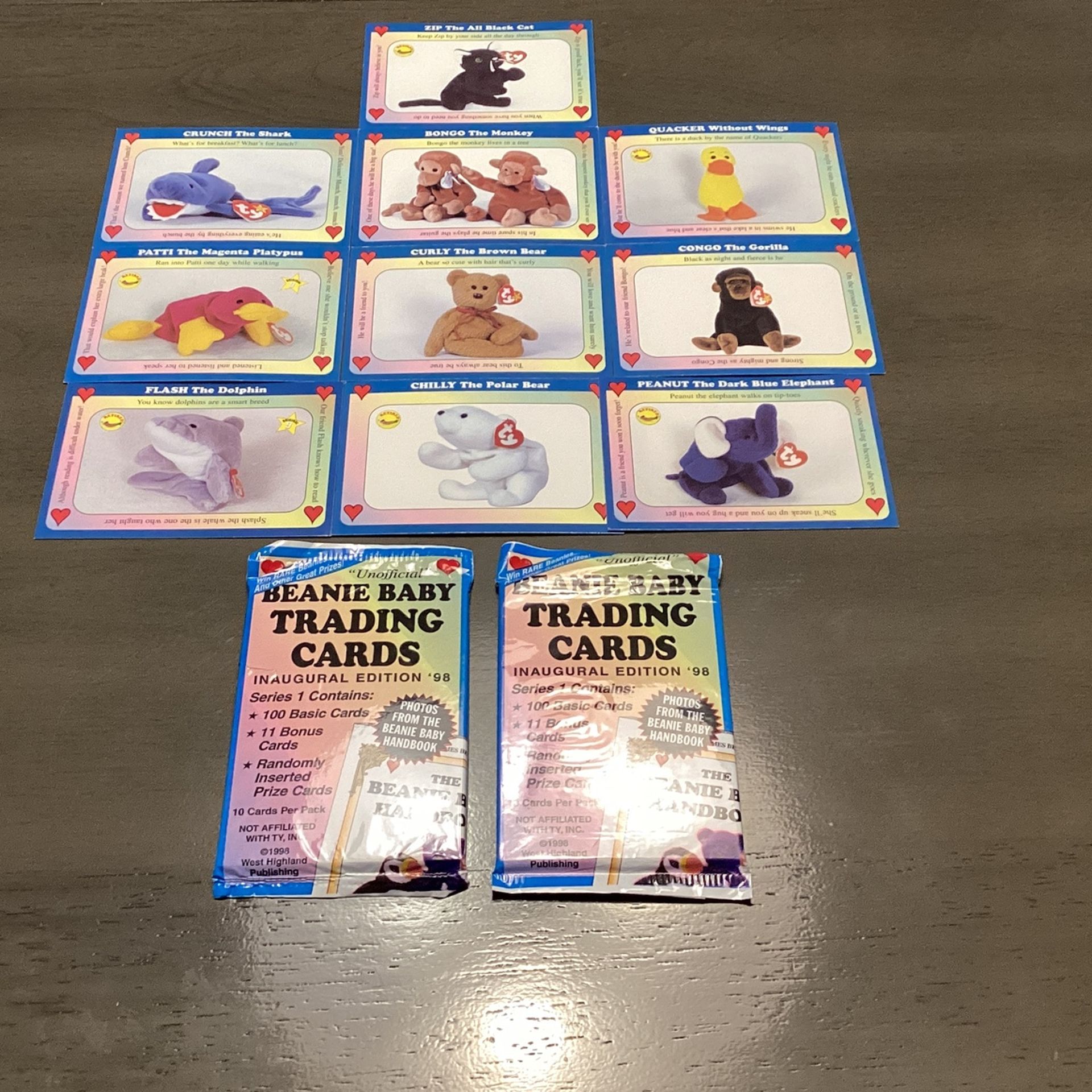 Ty Beanie Babies Trading Cards