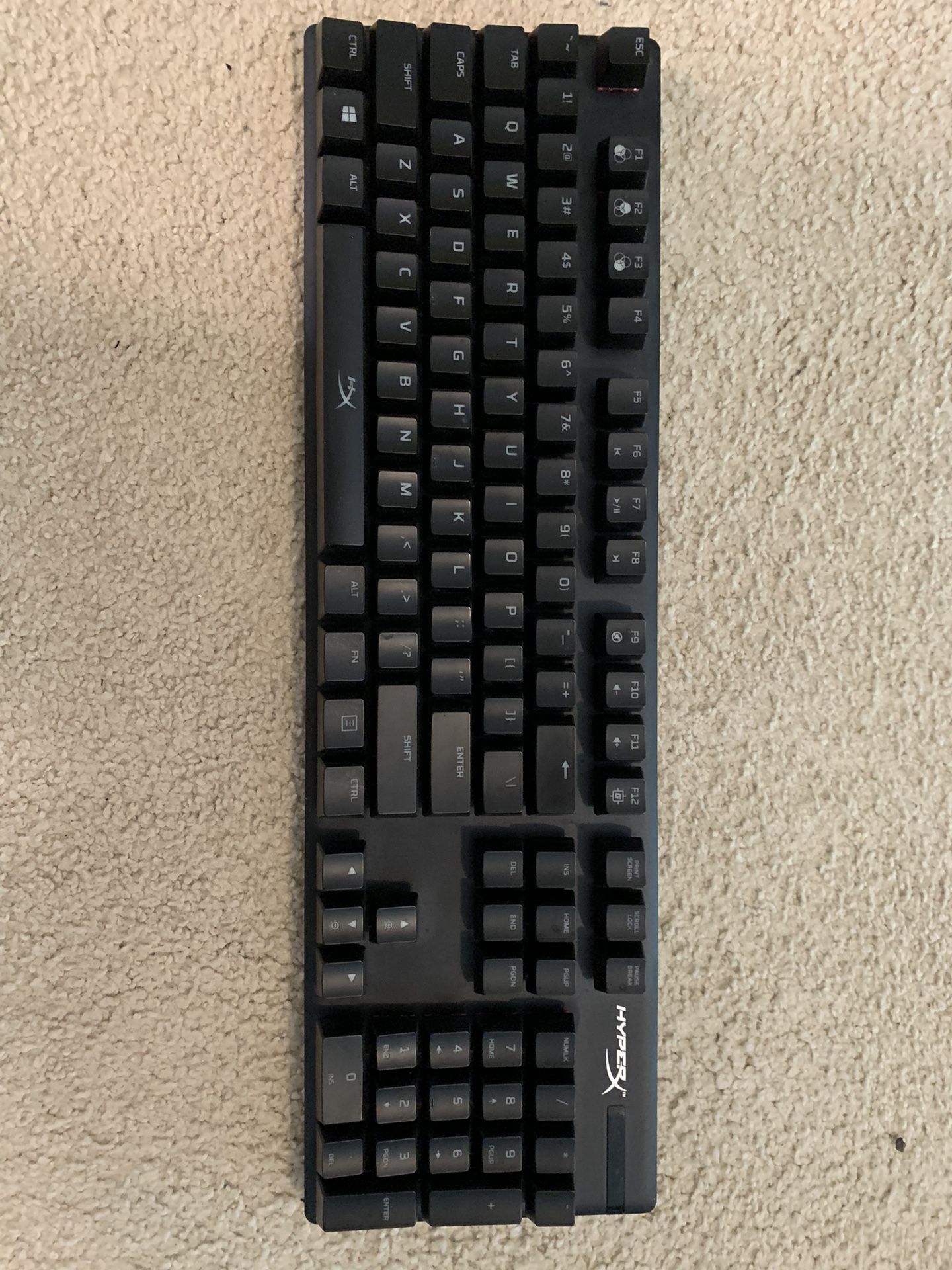 Hyper X Alloy Origin RGB keyboard 