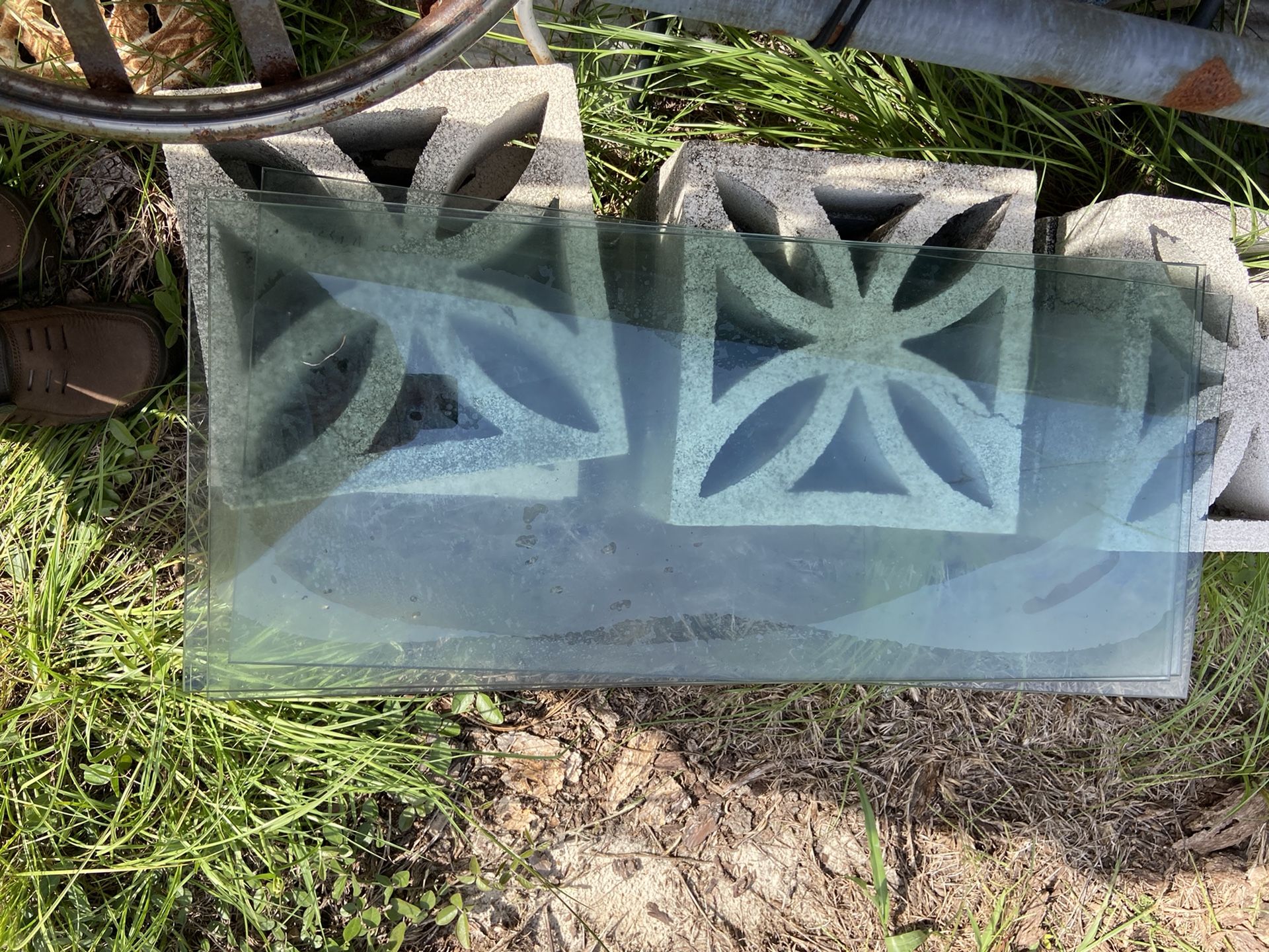 Three Glass Shelves