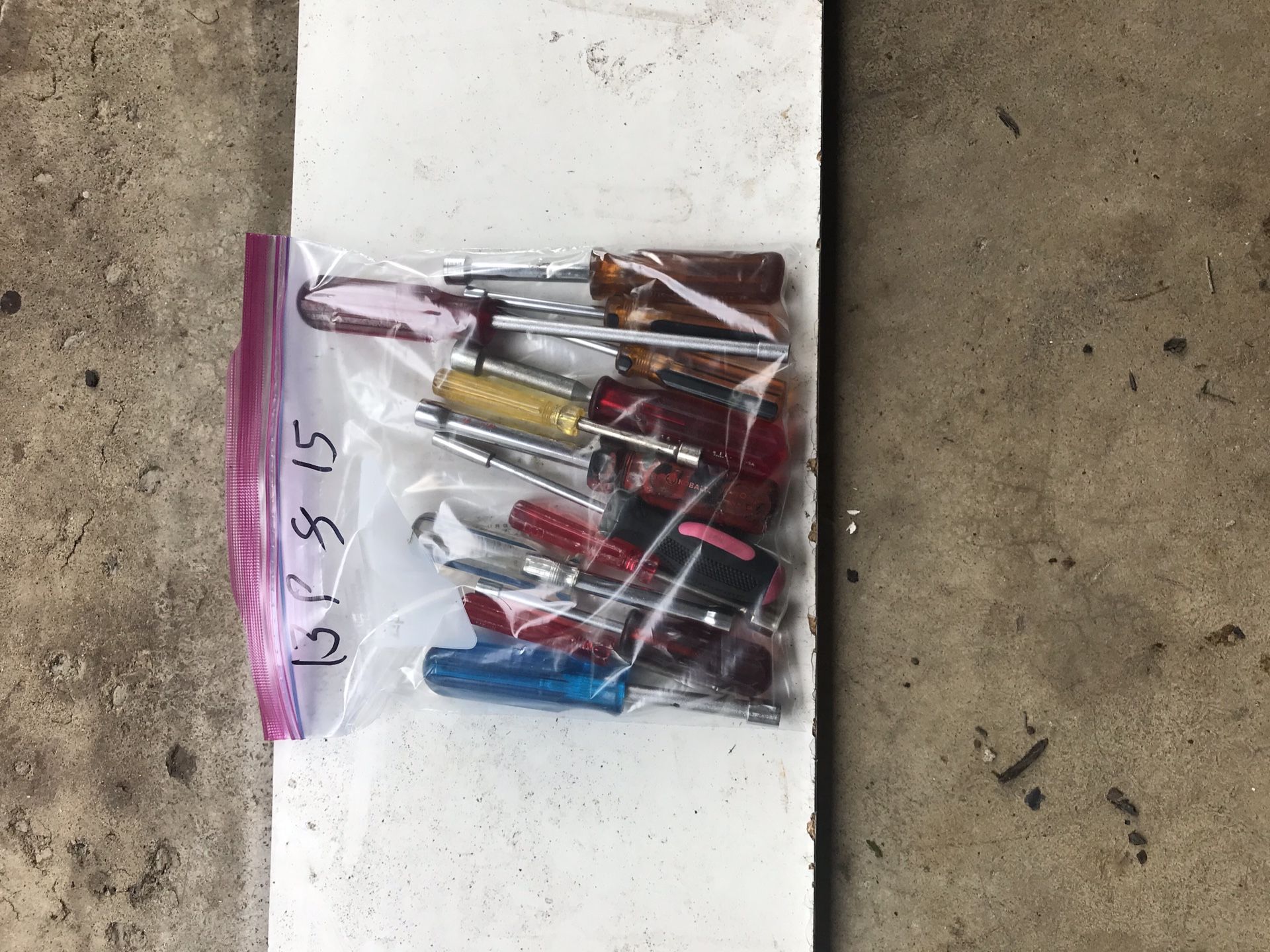 Miscellaneous of screwdriver