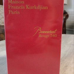 Baccart Rouge 540 2.4 Oz New In Box/ Serial Number On Box