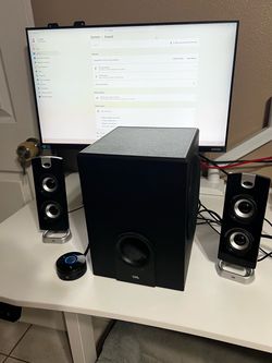 DESKTOP COMPUTER SPEAKER SUBWOOFER SYSTEM