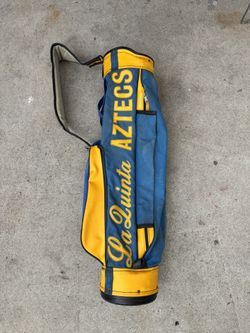 Vintage Jones Sports Golf Bag La Quinta Aztecs 