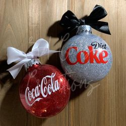 Coca Cola Inspired Ornament Set