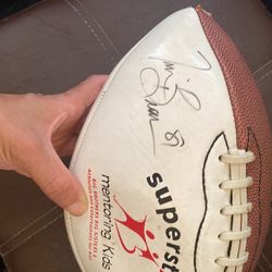 Tim brown Autograph Ball