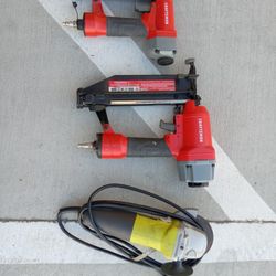 Ryobi Grinder/cutting Tool  Craftsman Air Nail Guns