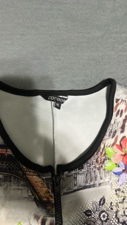 Cocdom Graphic Print Top Size XL