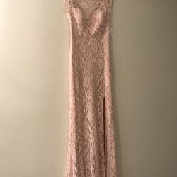 NEW Blush/Pink Dress Size 9 (From David’s Bridal)