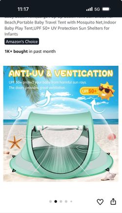 Kapeazo Beach Tent For Kids