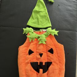 Pumpkin Halloween Costume 2T