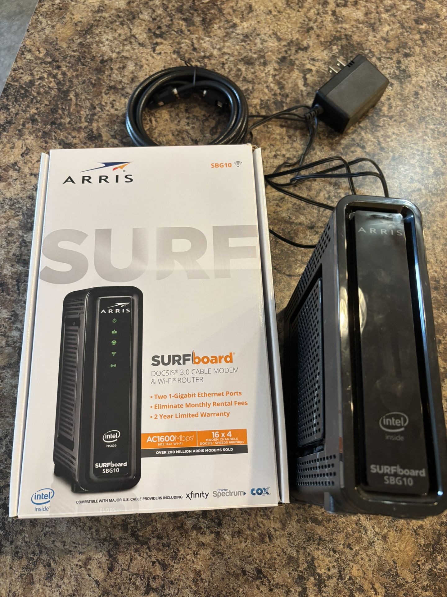 Arris surf Board modem SBG10