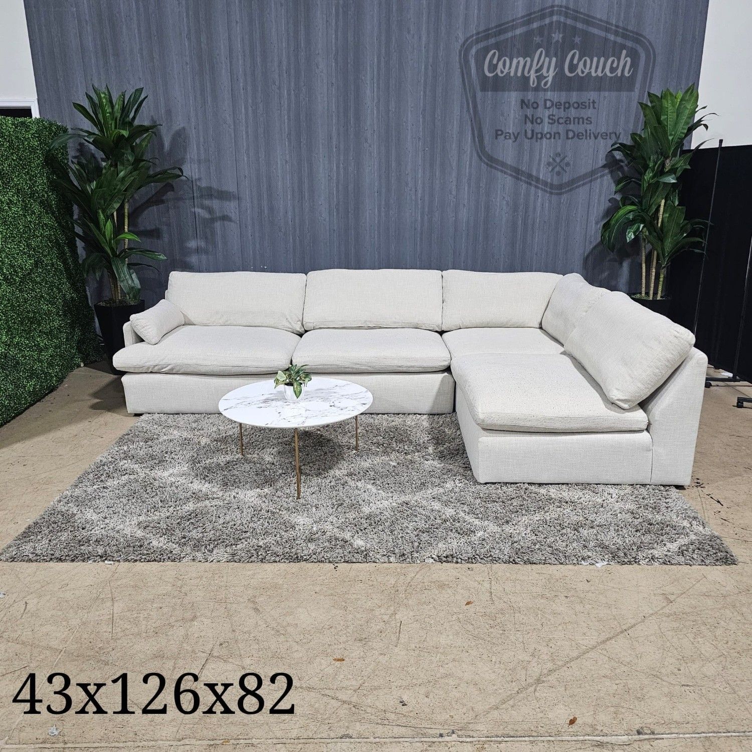 🛋️ Ashleys Modular Sectional Sofa (Delivery Available!! )